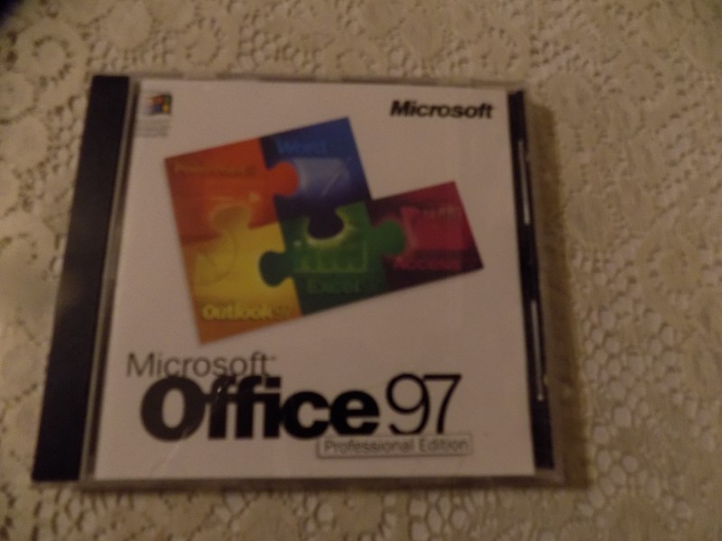 Microsoft Office 97 Professional Edition – Word Excel PowerPoint Access NEW OPEN