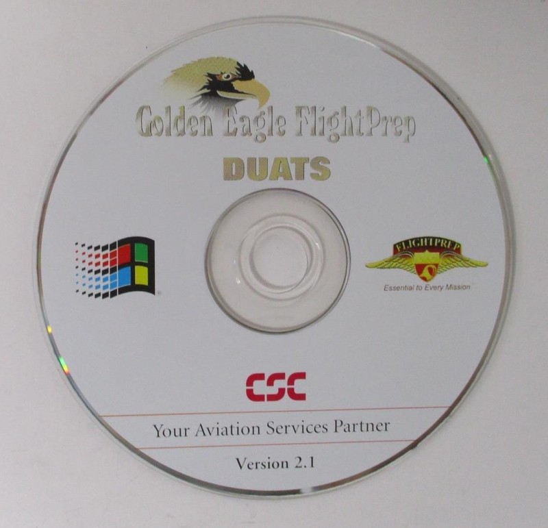 Golden Eagle FlightPrep DUATS Software; CSC – Aviation Services Partner Ver. 2.1